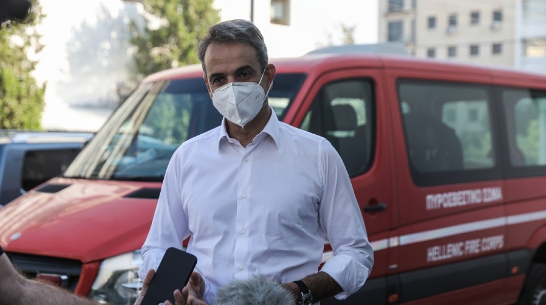 Ο πρωθυπουργός Κυριάκος Μητσοτάκης 