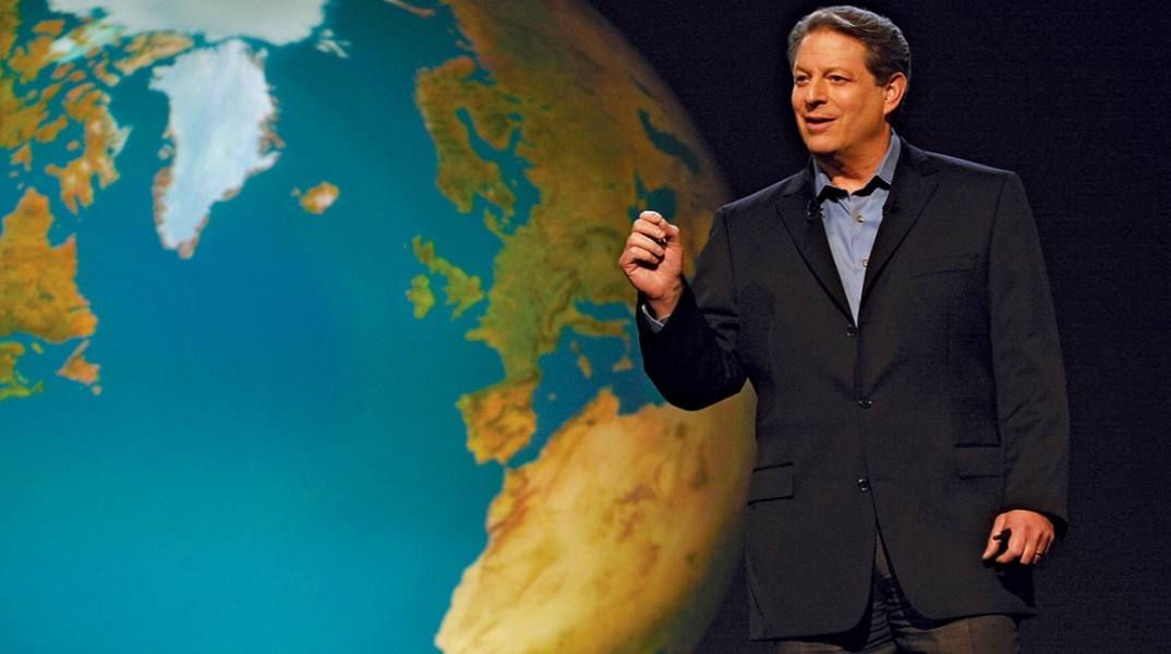 Ο Αλ Γκορ στην ταινία «Μια Άβολη Αλήθεια»