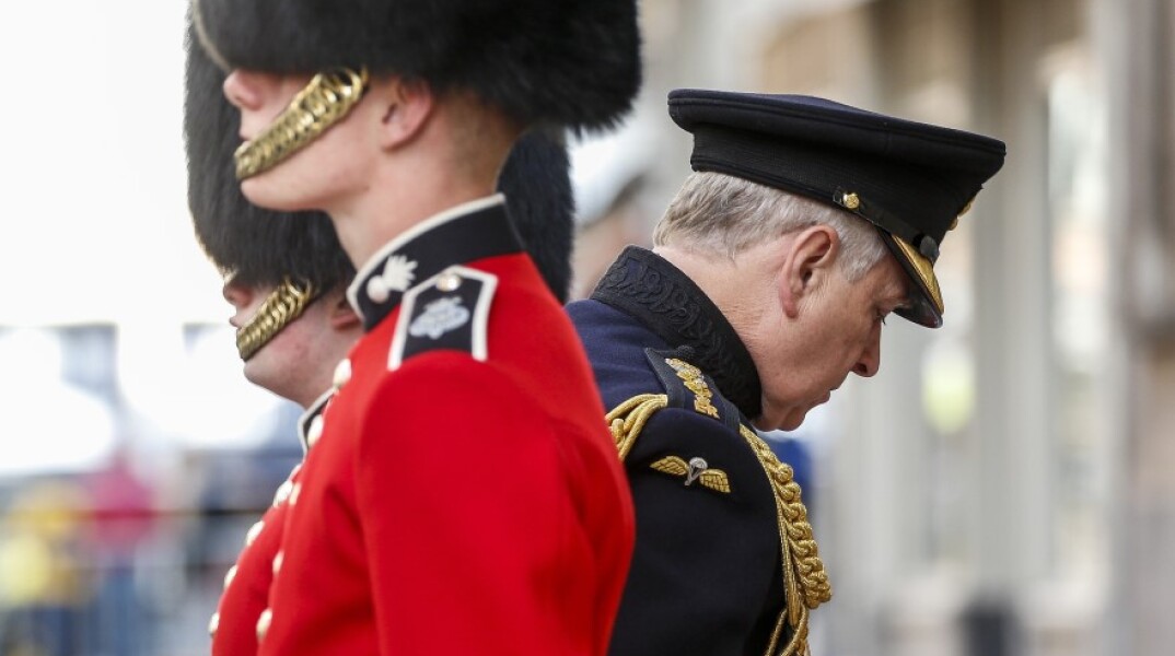 O Δούκας της Υόρκης, πρίγκιπα Άντριου © EPA/JULIEN WARNAND