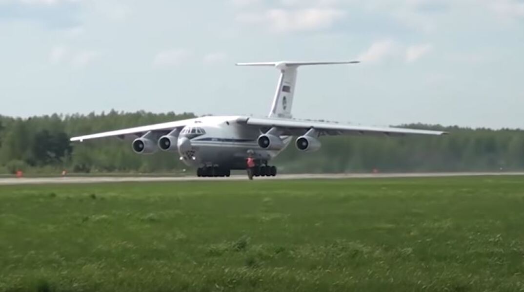 Το ρωσικό πυροσβεστικό αεροσκάφος Ilyushin Il-76