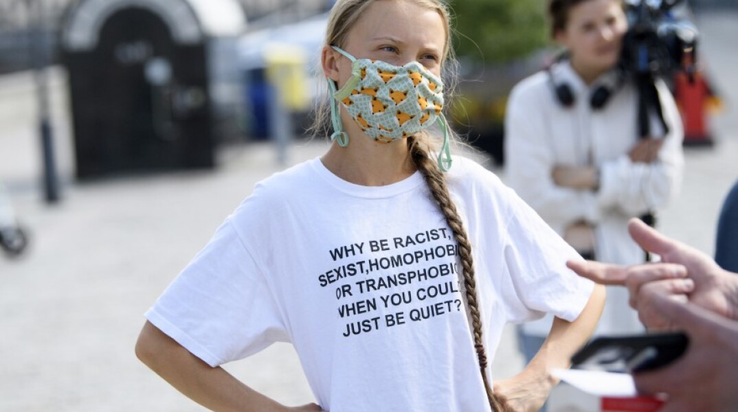 Η έφηβη ακτιβίστρια για το κλίμα, Γκρέτα Τούνμπεργκ © EPA / Henrik Montgomery