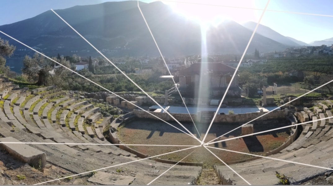 Αιμιλία Παπαφιλίππου, "Ιεροί λόγοι / COVID-19" στο μικρό θέατρο της Αρχαίας Επιδαύρου