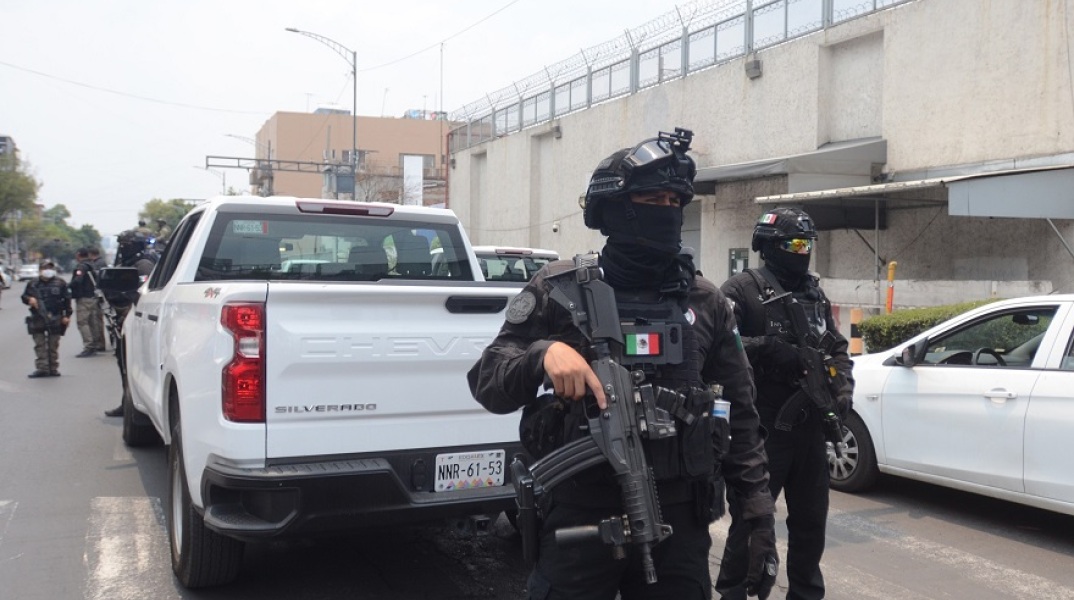 Αστυνομία στο Μεξικό