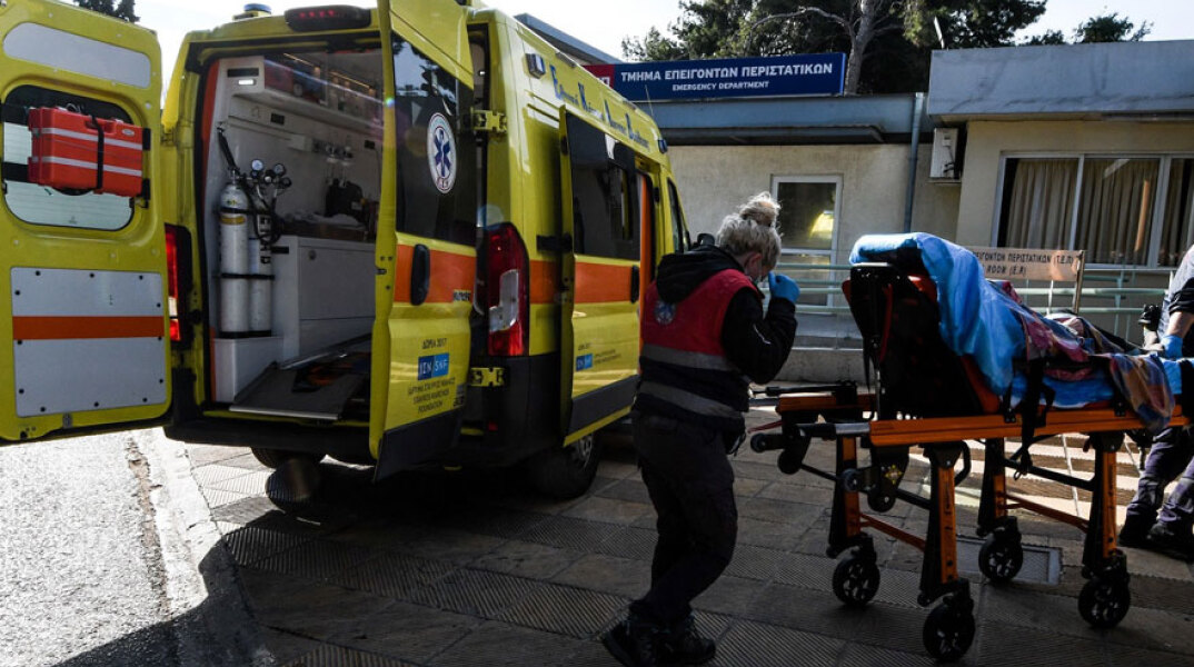 Ασθενοφόρο του ΕΚΑΒ (ΦΩΤΟ ΑΡΧΕΙΟΥ)