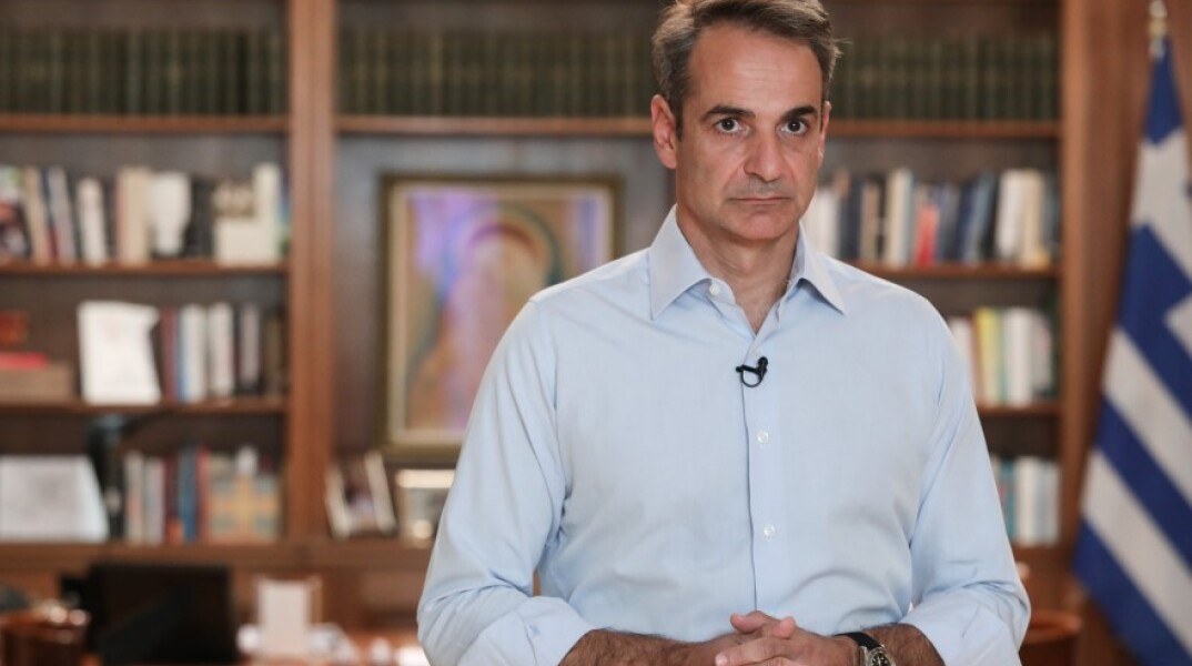 O πρωθυπουργός Κυριάκος Μητσοτάκης © EUROKINISSI/ΓΙΩΡΓΟΣ ΒΙΤΣΑΡΑΣ