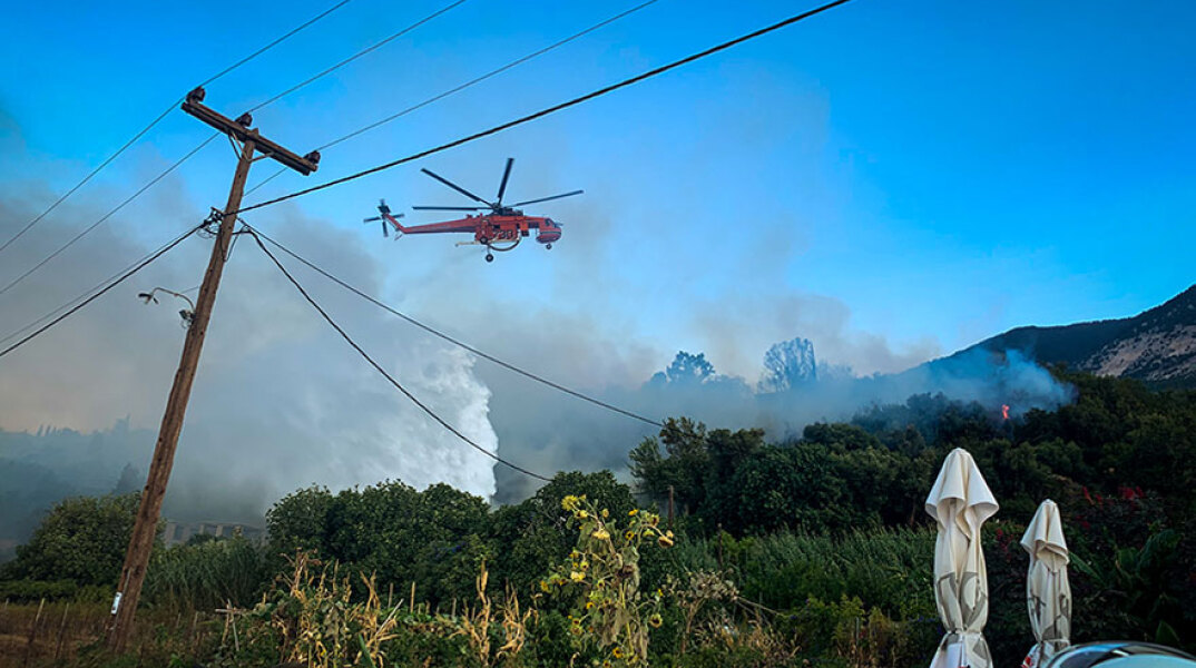 Φωτιά στην Κεφαλονιά (ΦΩΤΟ ΑΡΧΕΙΟΥ)