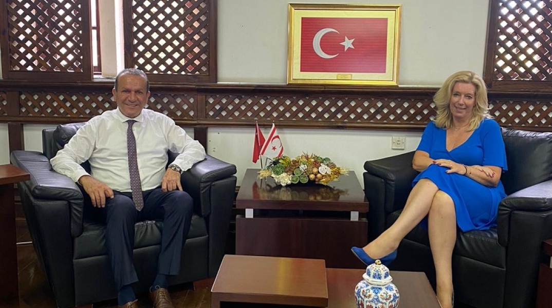 Από την επίσκεψη της Λιάν Ντεν Χάαν στα Κατεχόμενα