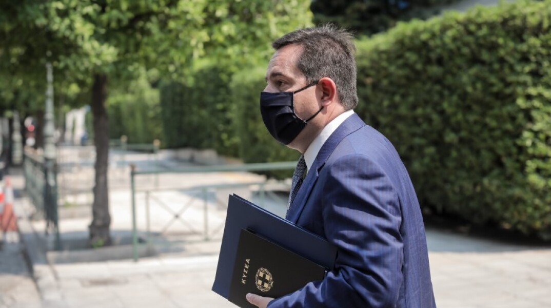 Ο υπουργός Μετανάστευσης και Ασύλου Παναγιώτης Μηταράκης © EUROKINISSI