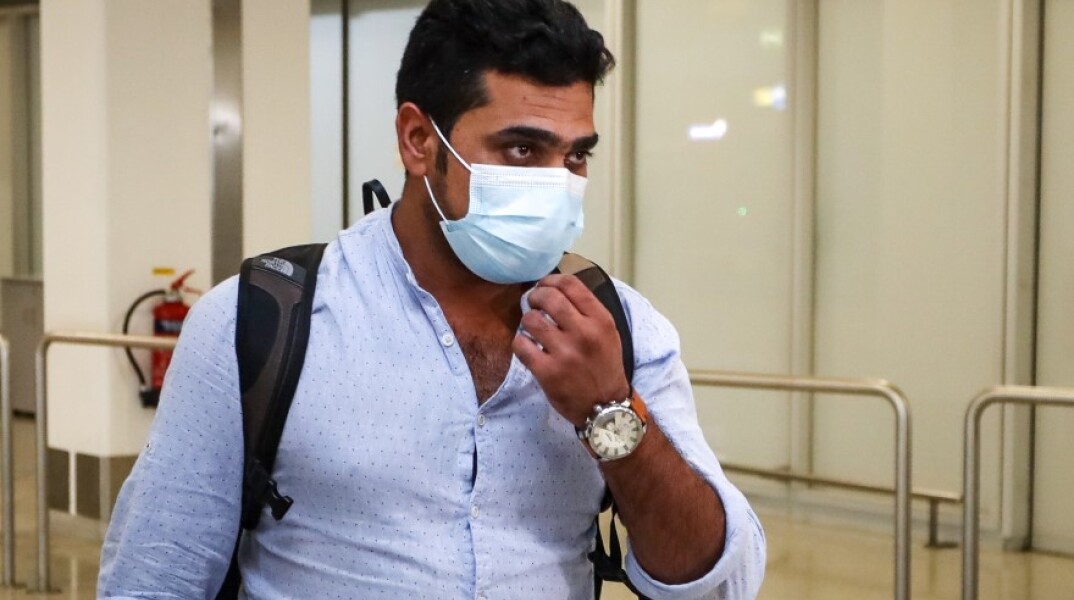 Επέστρεψε στην Ελλάδα ο Ελληνας πολίτης Agajan Fahrad, που απεγκλωβίστηκε από το Αφγανιστάν, μετά απο προσπάθειες της Ελληνικής Κυβέρνησης, Παρασκευή 20 Αυγούστου 2021 © EUROKINISSI / ΘΑΝΑΣΗΣ ΔΗΜΟΠΟΥΛΟΣ