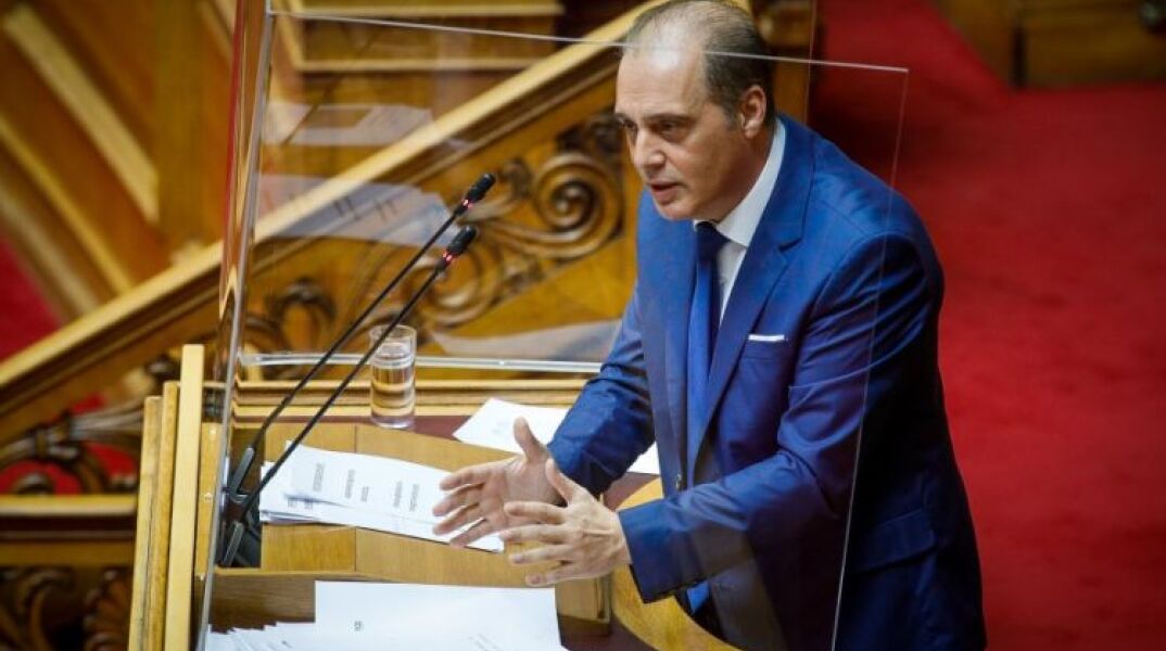 Ο επικεφαλής της Ελληνικής Λύσης, Κυριάκος Βελόπουλος © EUROKINISSI