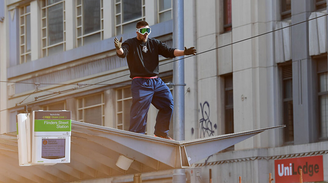 Κορωνοϊός στην Αυστραλία: Διαδηλωτής κατά του lockdown στο Σίδνεϊ