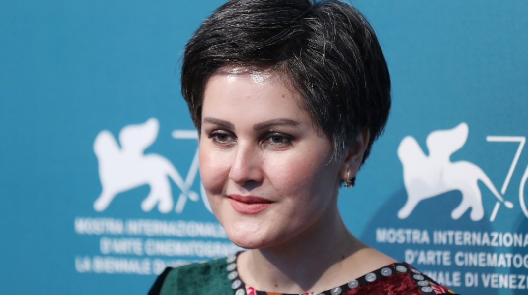 Η σκηνοθέτρια Σαχράα Καρίμι στο 76ο Διεθνές Φεστιβάλ Κινηματογράφου Βενετίας το 2019