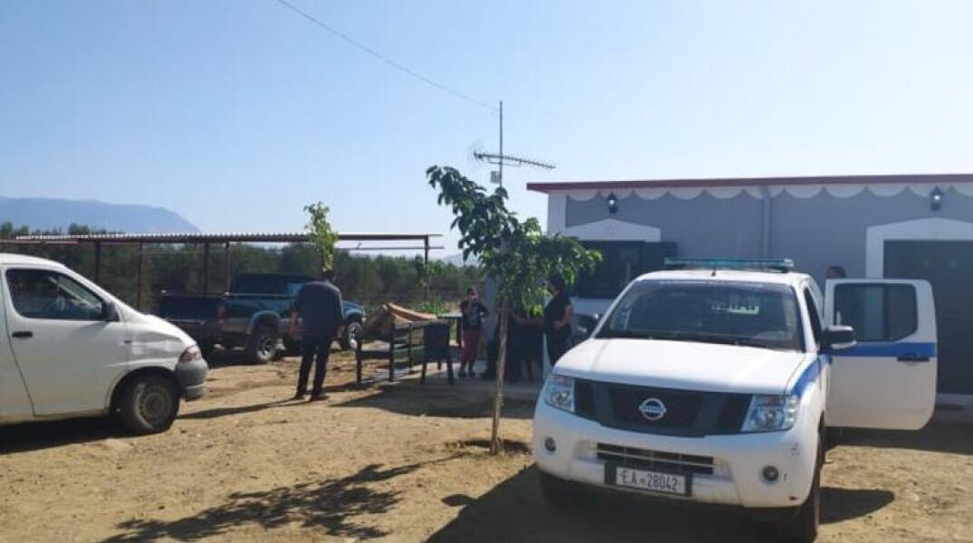 Το σπίτι όπου δολοφονήθηκε ο 39χρονος κτηνοτρόφος στη Μεσαρά της Κρήτης
