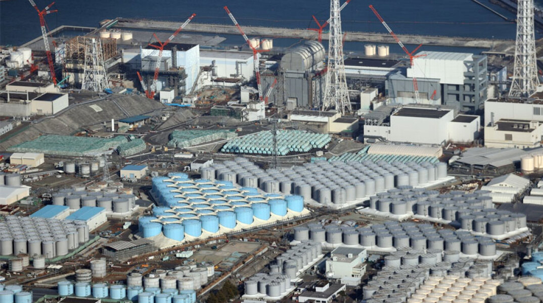 Φουκουσίμα: Δεξαμένες με ραδιενεργό νερό στο κατεστραμμένο πυρηνικό εργοστάσιο Fukushima Daiichi