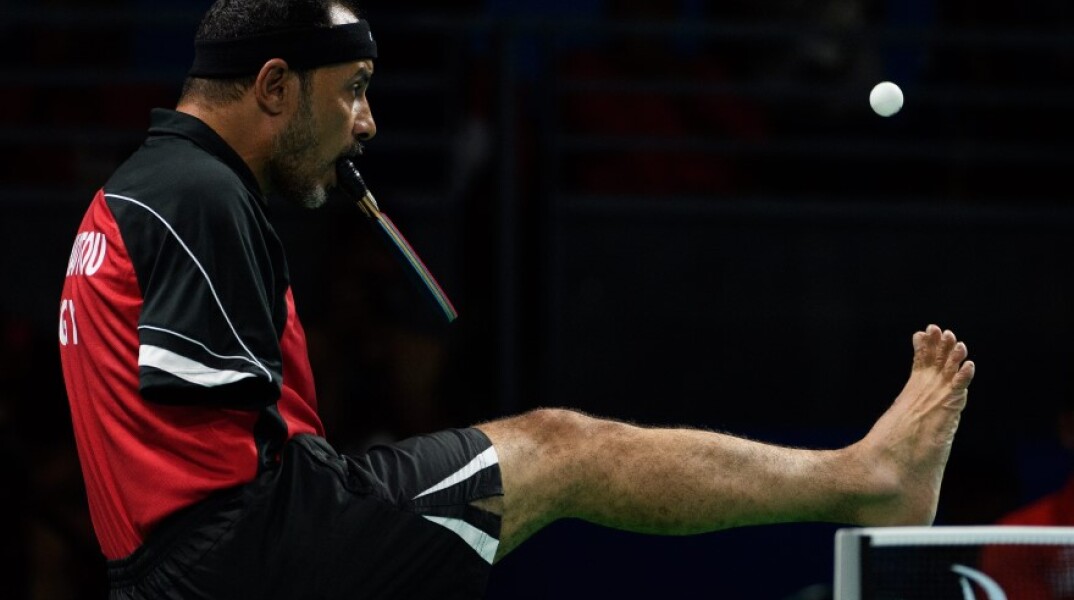 O Αιγύπτιος παραολυμπιονίκης Ιμπραήμ Χαμαντού © EPA / THOMAS LOVELOCK 