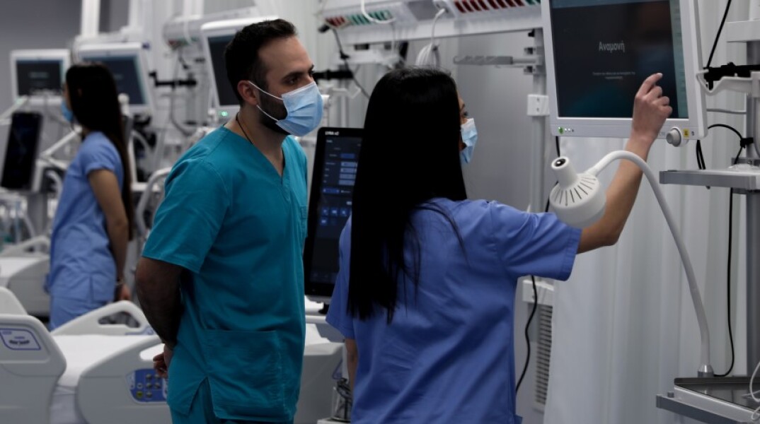 Μονάδα ΜΕΘ του νοσοκομείου ΚΑΤ © EUROKINISSI / ΔΗΜΗΤΡΟΠΟΥΛΟΣ ΣΩΤΗΡΗΣ