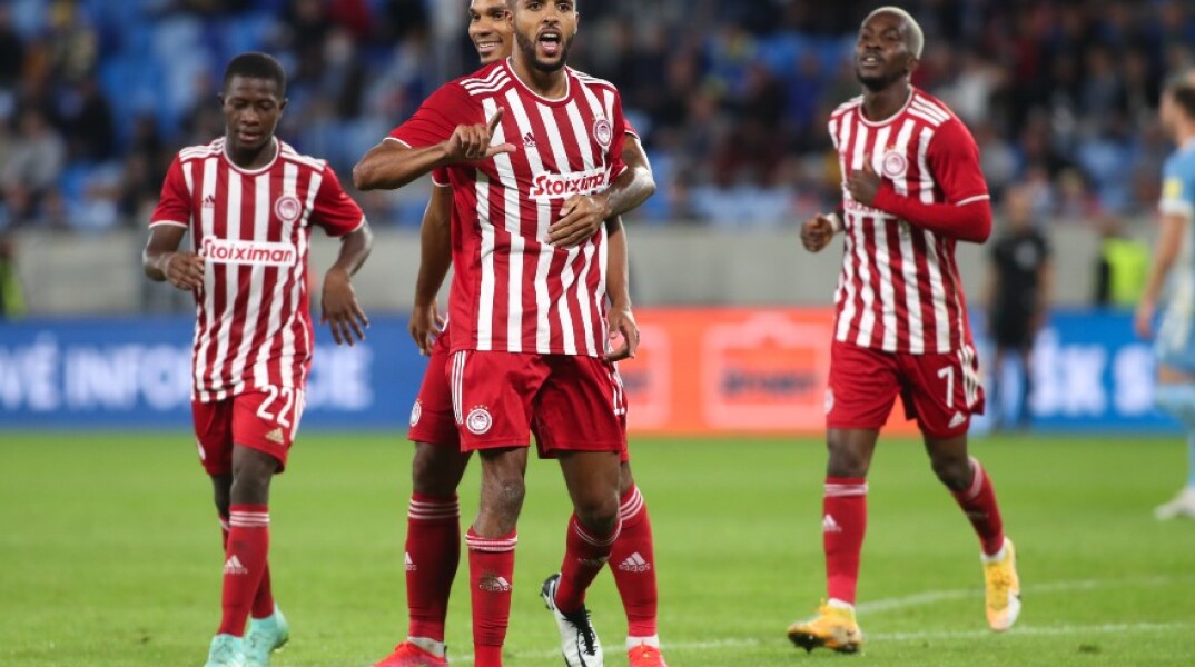 Οι παίκτες του Ολυμπιακού