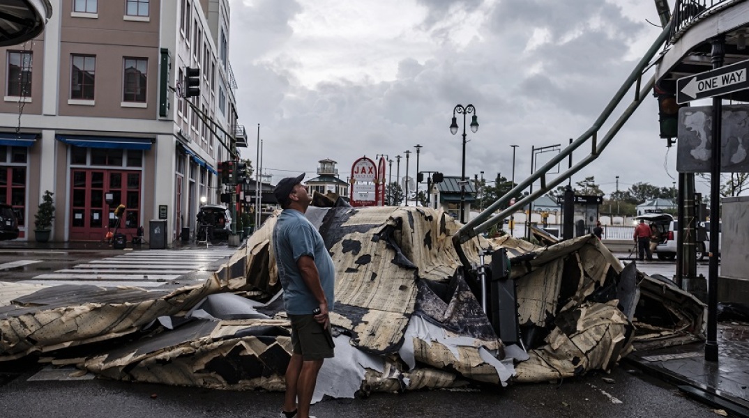 Τυφώνας Άιντα - Καταστροφές σε Νέα Ορλεάνη και ΗΠΑ