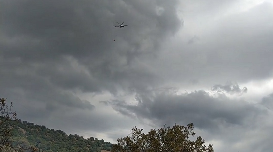 Φωτιά στο Κοπτερό Ροδόπης 