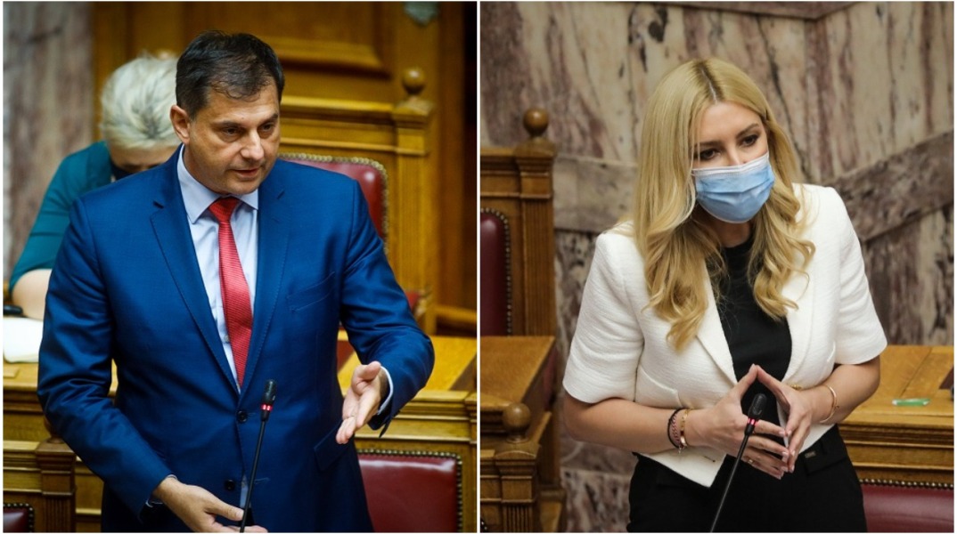 Ο Χάρης Θεοχάρης και η Φωτεινή Αραμπατζή νέοι κοινοβουλευτικοί εκπρόσωποι της ΝΔ