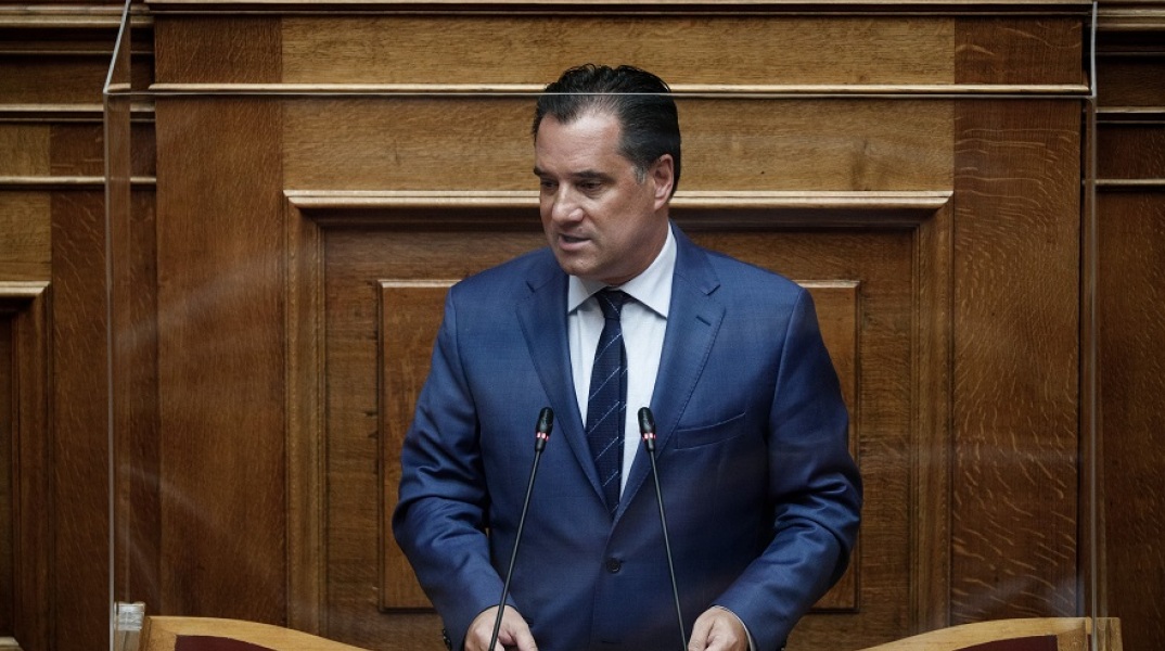 Ο υπουργός Ανάπτυξης και Επενδύσεων, Άδωνις Γεωργιάδης 