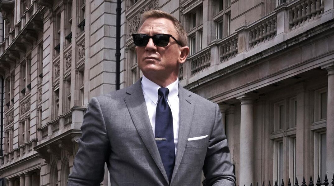 O Ντάνιελ Κρεγκ ως Τζέιμς Μποντ στην ταινία «No time to die»