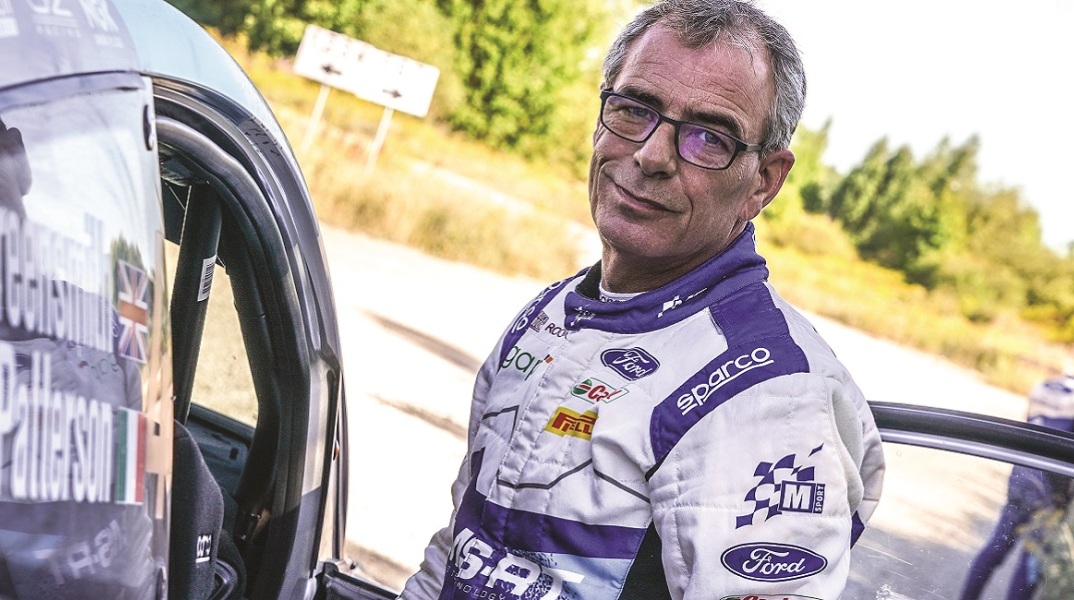 Ο Chris Patterson, συνοδηγός του Gus Greensmith στο Ford Fiesta WRC