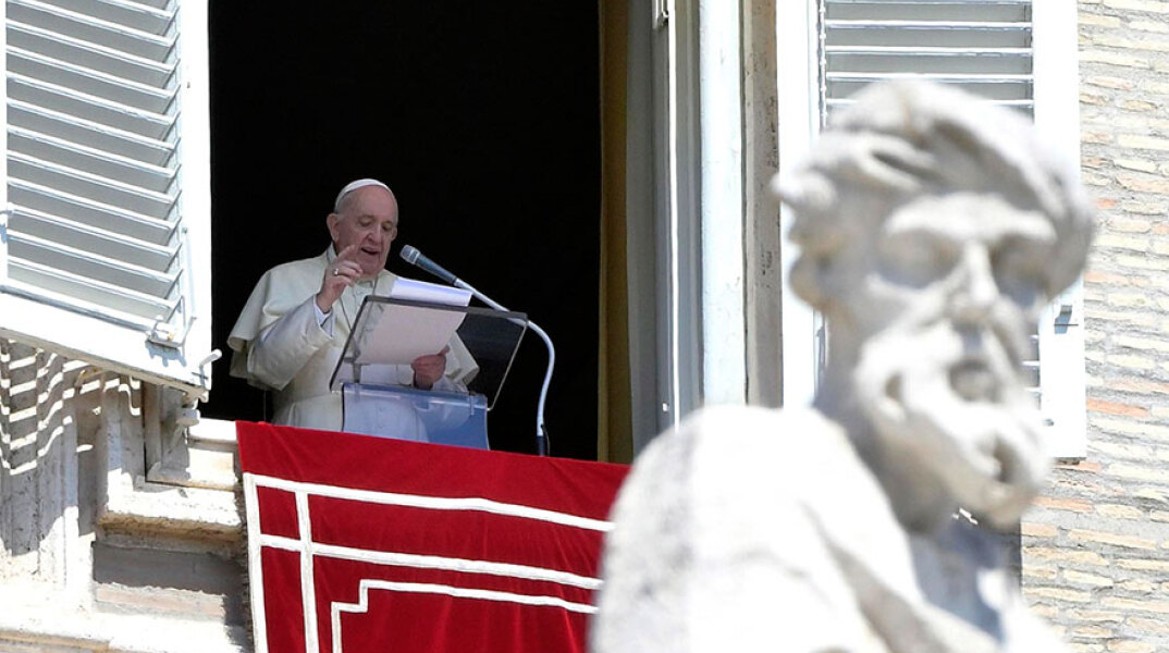 O Πάπας Φραγκίσκος σε κήρυγμά του στο Βατικανό