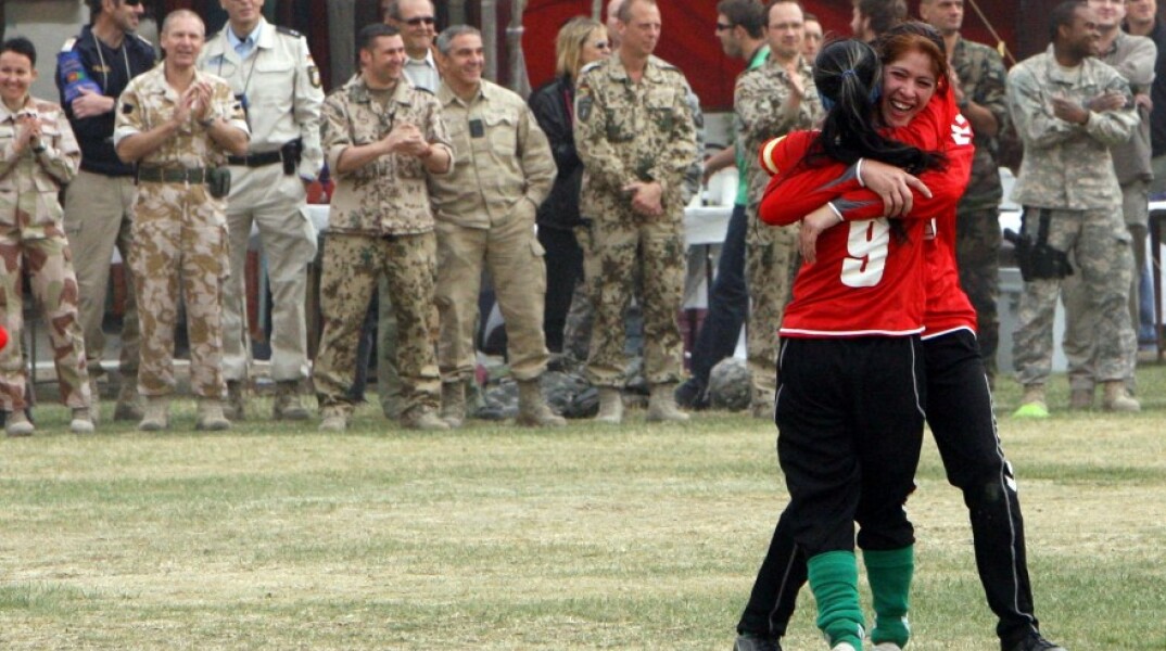 Παίκτριες της εθνικής Αφγανιστάν