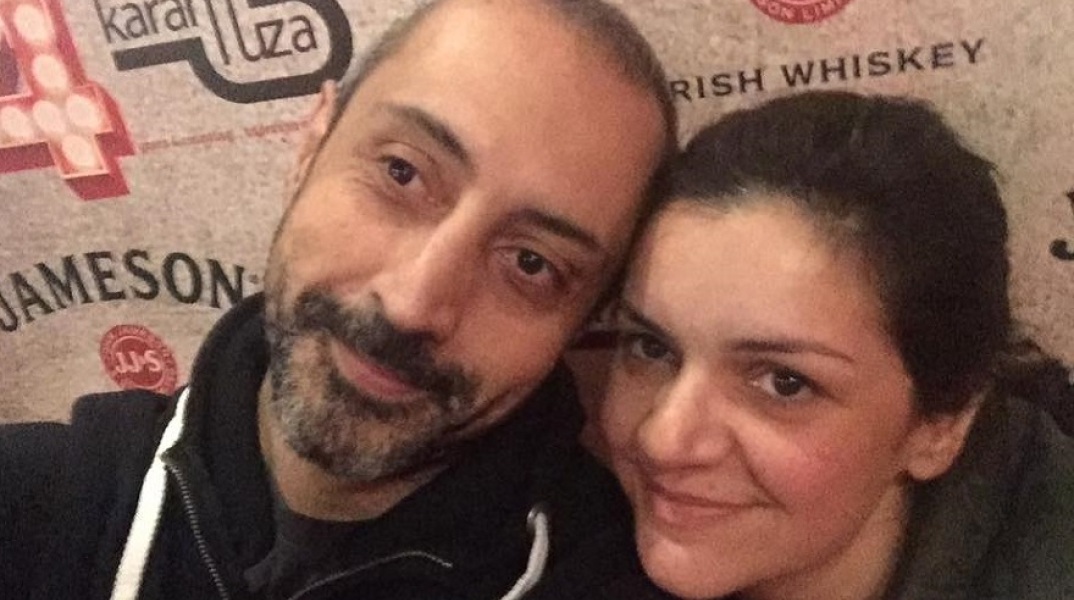 Η Γεωργία Παπαδοπούλου με τον σύζυγό της Σταύρο Γεωργακόπουλο 