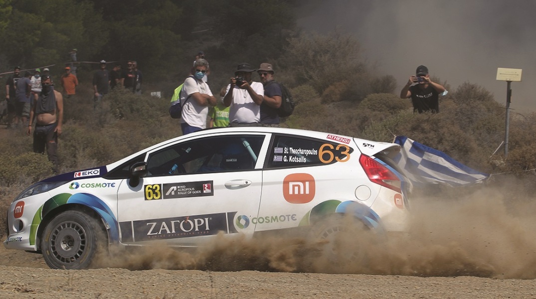 Οι Θεοχαρόπουλος-Κότσαλης με το Ford Fiesta Rally 4 της SV Motorsport