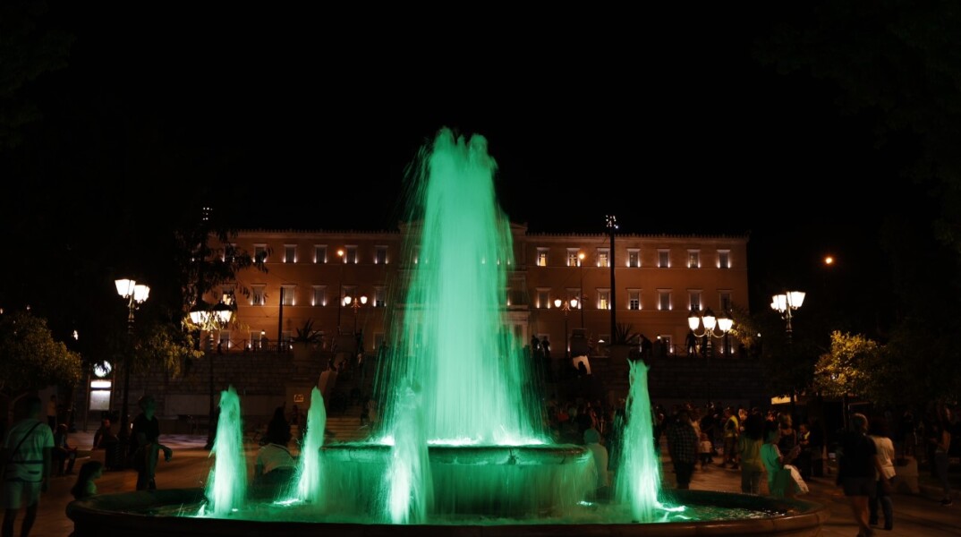 Μήνυμα για το λέμφωμα στο Σύνταγμα και στην Ομόνοια 