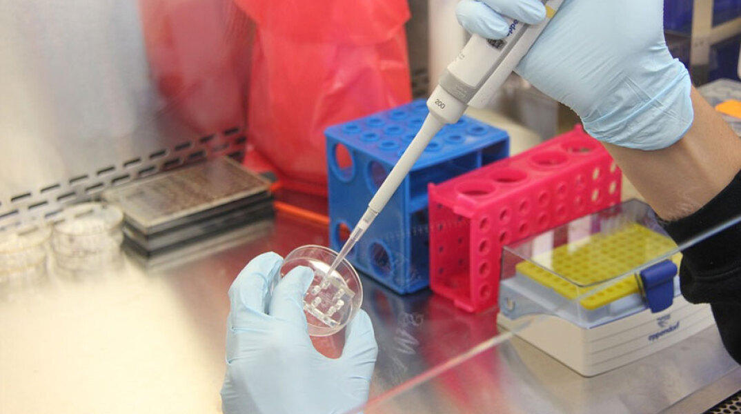 Δοκιμές σε εργαστήριο για τον κορωνοϊό (ΦΩΤΟ ΑΡΧΕΙΟΥ) - Ερευνητές στη Γαλλία αναπτύσσουν ρινικό εμβόλιο κατά της Covid-19
