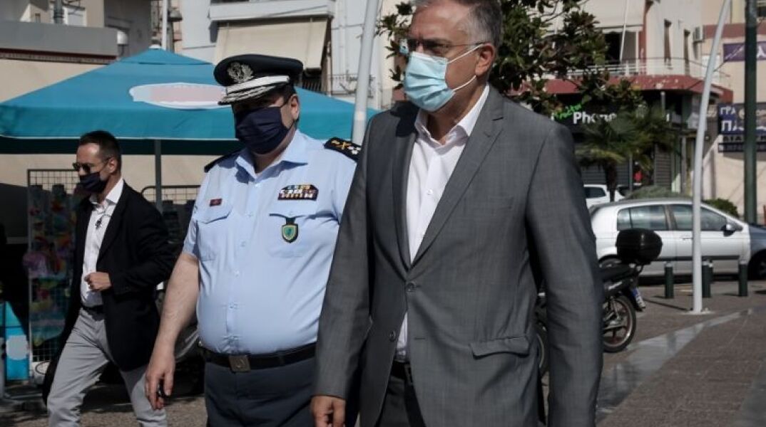 Ο υπουργός Προστασίας του Πολίτη, Τάκης Θεοδωρικάκος