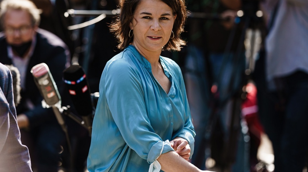 H υποψήφια Καγκελάριος των Πρασίνων Αναλένα Μπέρμποκ