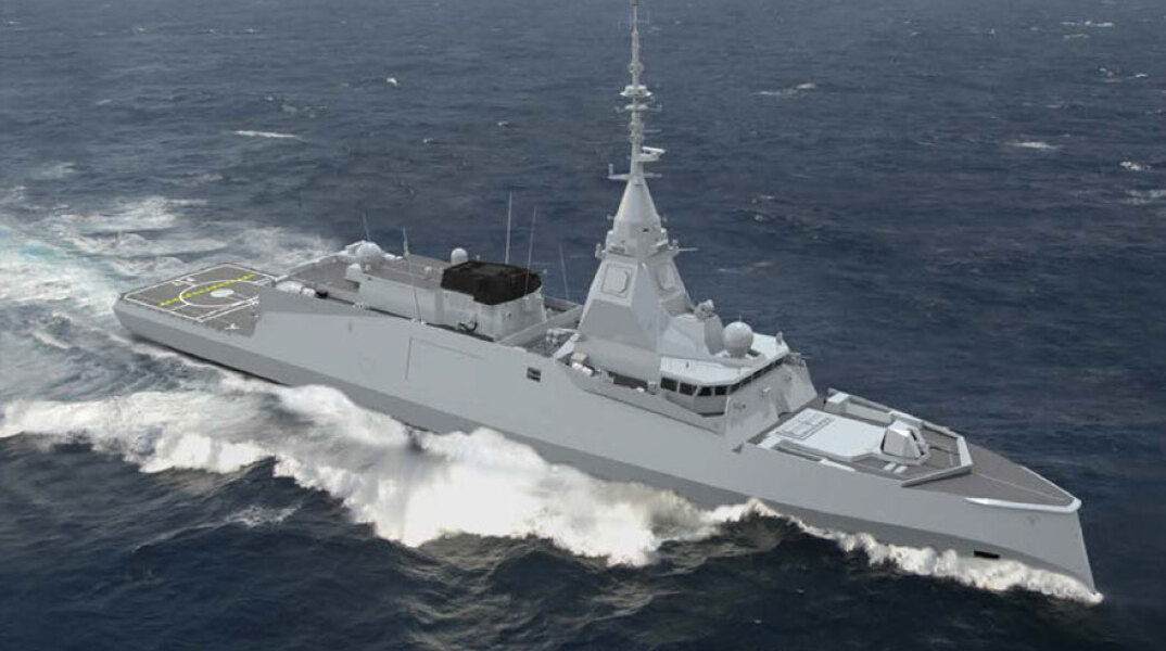 H γαλλική φρεγάτα Belharra που ετοιμάζεται να αγοράσει η Ελλάδα