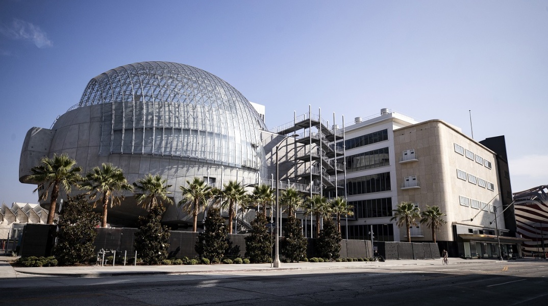 Άποψη του Αμερικάνικου Μουσείου της Ακαδημίας Κινηματογράφου στο Λος Άντζελες, που σχεδίασε ο αρχιτέκτονας Renzo Piano