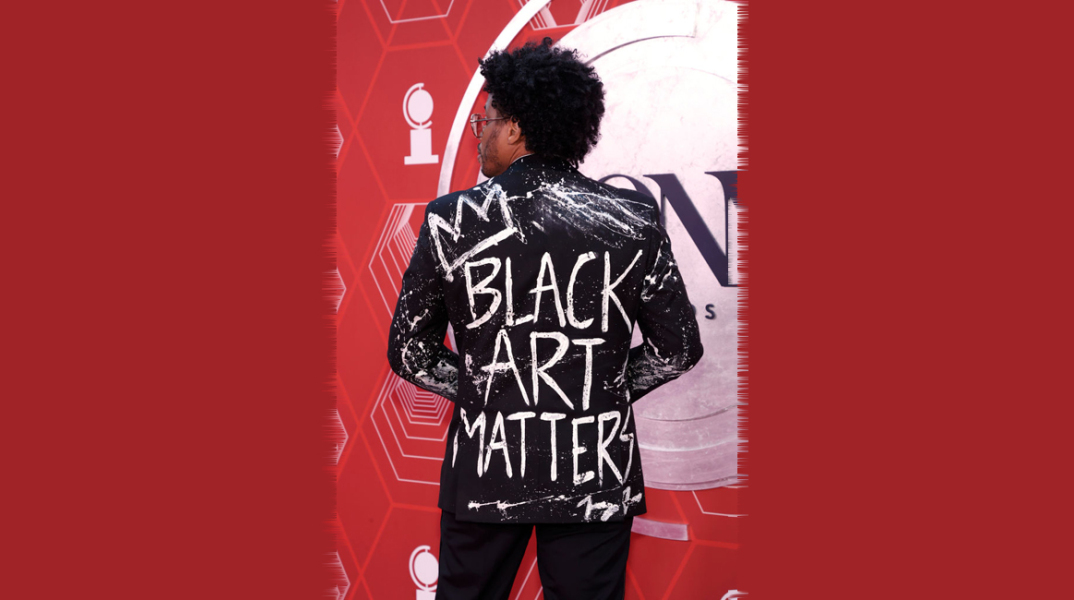 Ο Chester Gregory στην τελετή απονομής των Tony 