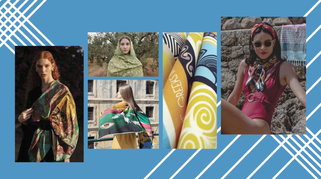 5 ελληνικά brands με μεταξωτά μαντήλια