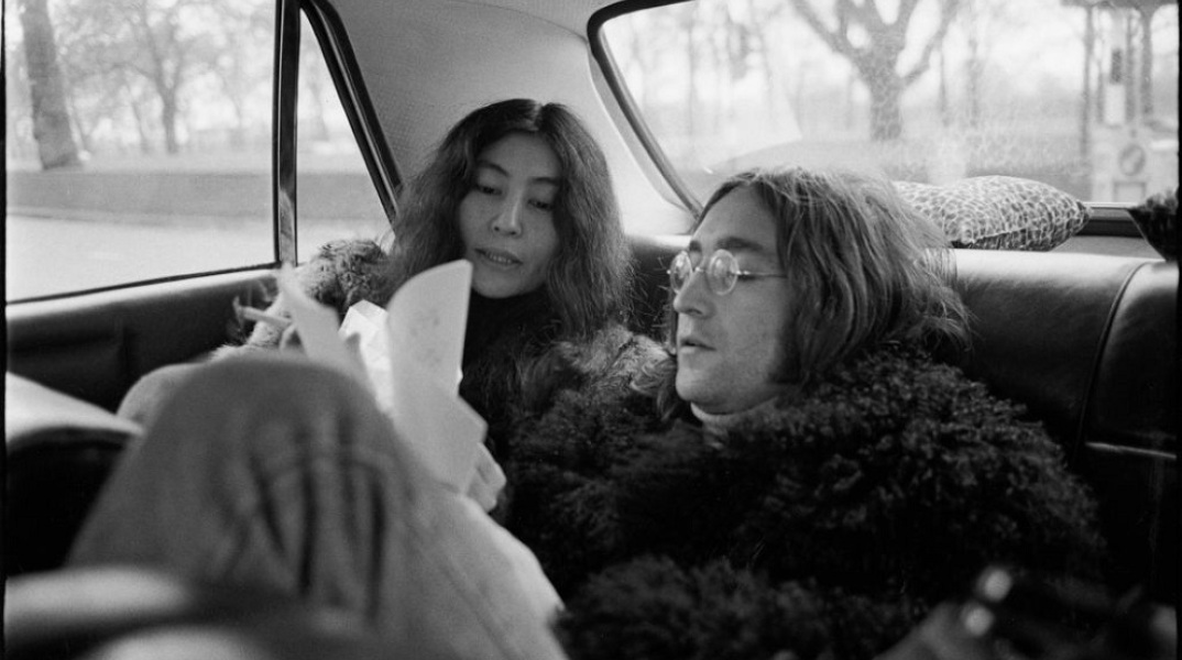 John Lennon and Yoko Ono 