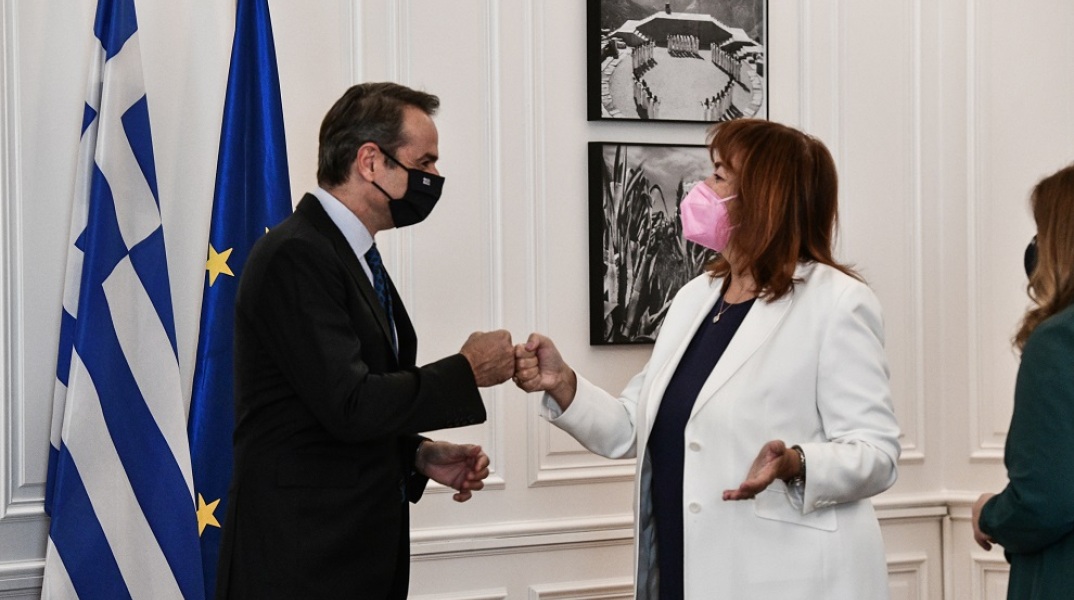 ΣΥΝΑΝΤΗΣΗ ΤΟΥ ΠΡΩΘΥΠΟΥΡΓΟΥ ΚΥΡ. ΜΗΤΣΟΤΑΚΗ ΜΕ ΤΗΝ ΑΝΤΙΠΡΟΕΔΡΟ ΤΗΣ ΕΥΡΩΠΑΪΚΗΣ ΕΠΙΤΡΟΠΗΣ D. SUICA