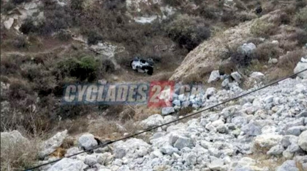 Τροχαίο στη Σαντορίνη