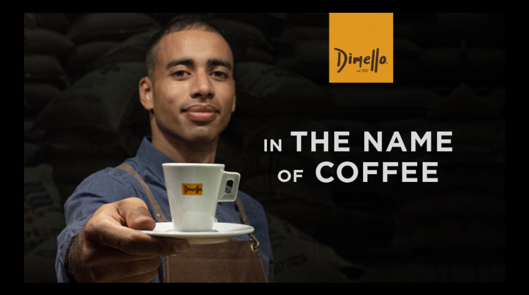 Νέα καμπάνια του Dimello με τίτλο "In the Name of Coffee"