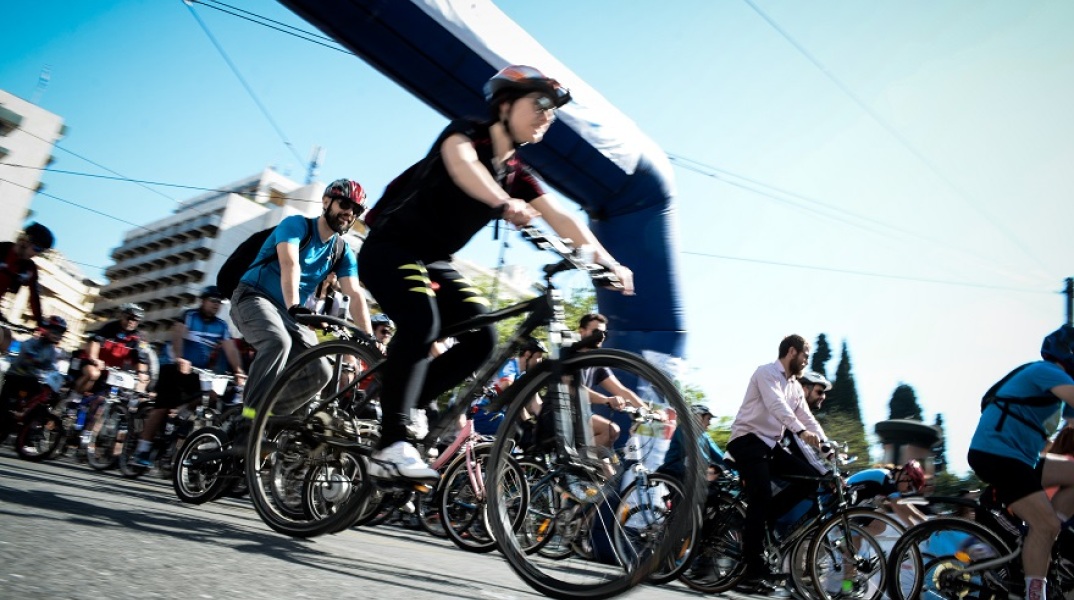 Κυκλοφοριακές ρυθμίσεις σήμερα στο κέντρο της Αθήνας λόγω ποδηλατικού αγώνα