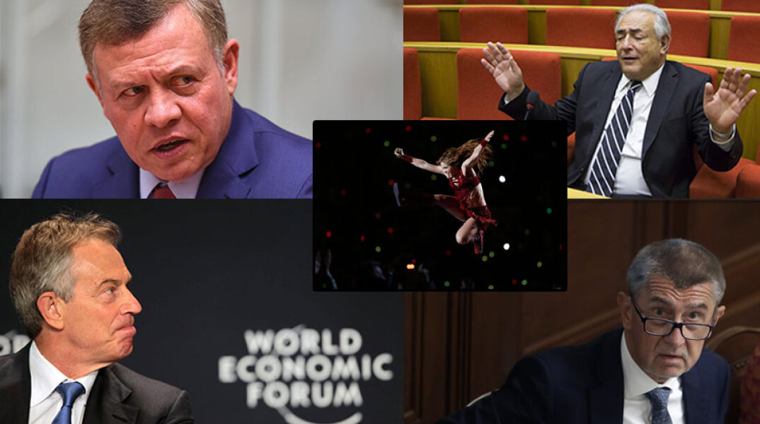 Ο βασιλιάς της Ιορδανίας Αμπντάλα Β', ο Ντομινίκ Στρος-Καν, ο Τόνι Μπλερ, ο πρωθυπουργός της Τσεχίας Αντρέι Μπάμπις και η Σακίρα στη λίστα των Pandora Papers