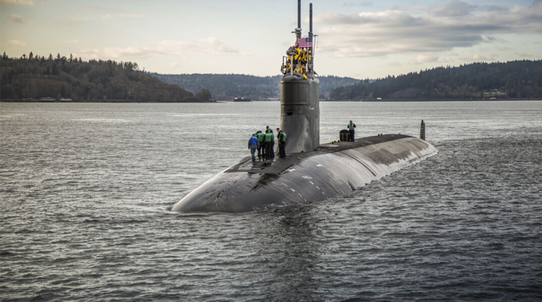 Το πυρηνοκίνητο αμερικανικό υποβρύχιο USS Connecticut