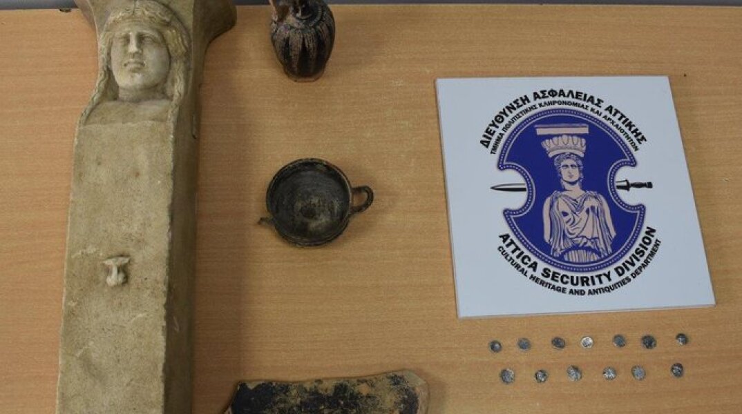 Εξαρθρώθηκε σπείρα αρχαιοκάπηλων με εντοπισμό σημαντικών ευρημάτων στην Ηλεία – Είχαν στην κατοχή τους μέχρι και ακέραιη μαρμάρινη στήλη