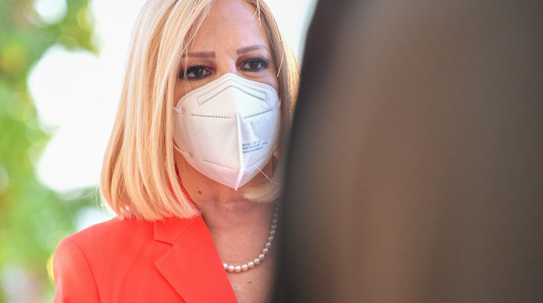 Φώφη Γεννηματά (ΦΩΤΟ ΑΡΧΕΙΟΥ) - Με ειλεό στον «Ευαγγελισμό» η πρόεδρος του ΚΙΝΑΛ