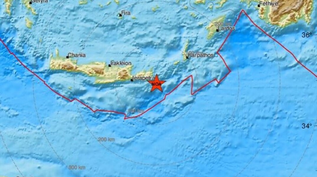 Κρήτη σεισμός