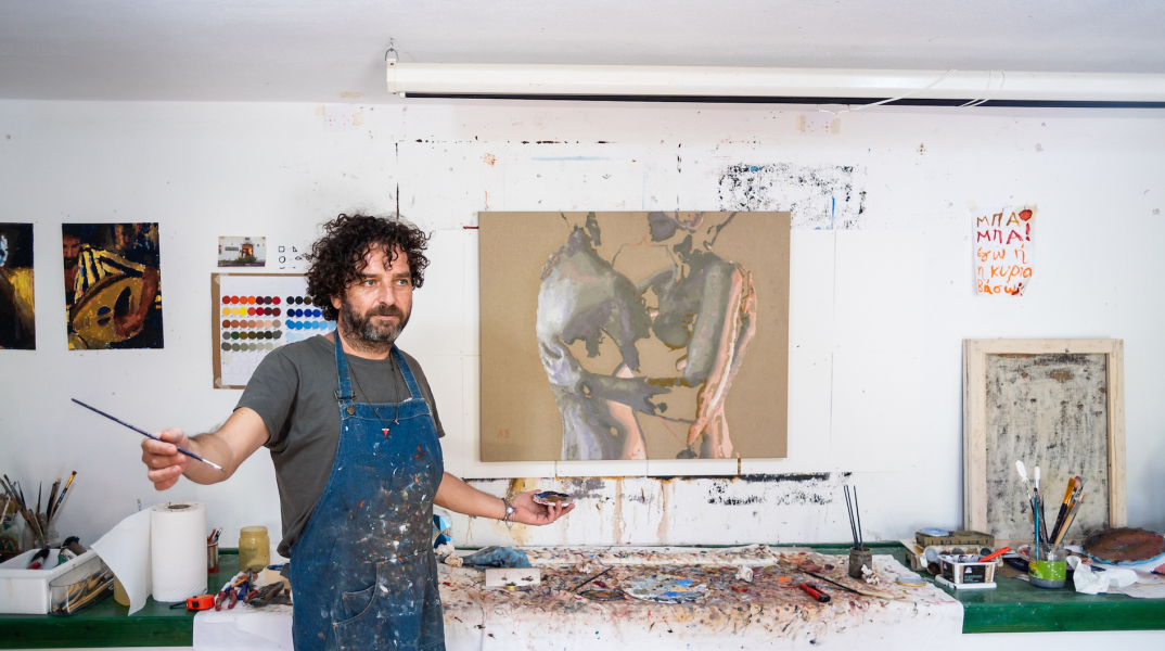 CARRÉ-CARRÉ: Ο Άγγελος Σπάρταλης εκθέτει στον Εικαστικό Κύκλο Sianti Gallery